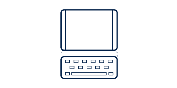 Andockbare Tastatur - Tablet (Microsoft Surface)